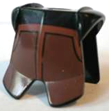 Minifigure Armor Breastplate with Leg Protection with Avatar Fire Nation Soldier Pattern
