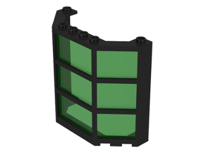 Window 3 x 8 x 6 Bay with Fixed Trans-Green Glass