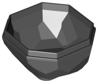 Rock 4 x 4 Octagonal Boulder, Bottom