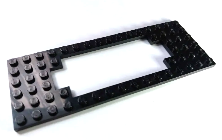 Plate, Modified 6 x 16 with Motor Cutout Wide