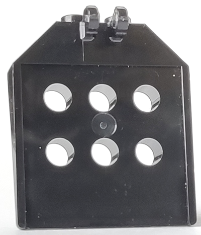 Door 1 x 4 x 3 2/3 with 6 Holes and Locking 2 Fingers Hinge