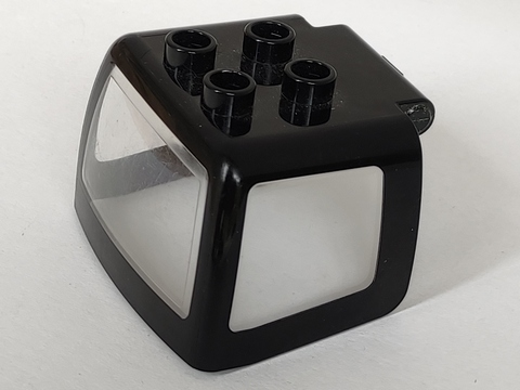 Duplo Cabin Truck Enclosed with Trans-Clear Windows