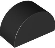 Duplo, Brick 2 x 4 x 2 Slope Curved Double