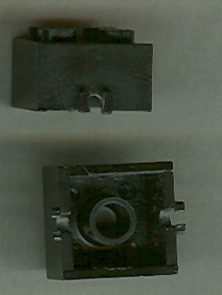 Brick, Modified 2 x 2 with Wheels Holder, Open