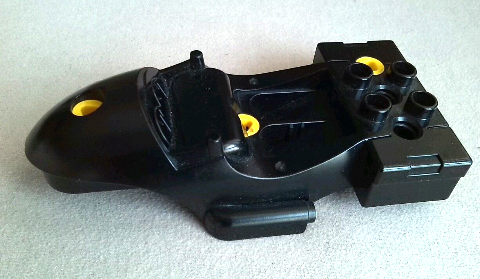 Duplo, Toolo Racer Body 2 x 2 Studs in Back