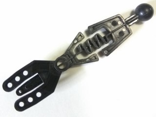 Technic Throwbot Arm Forked with Flexible Center and Ball Joint