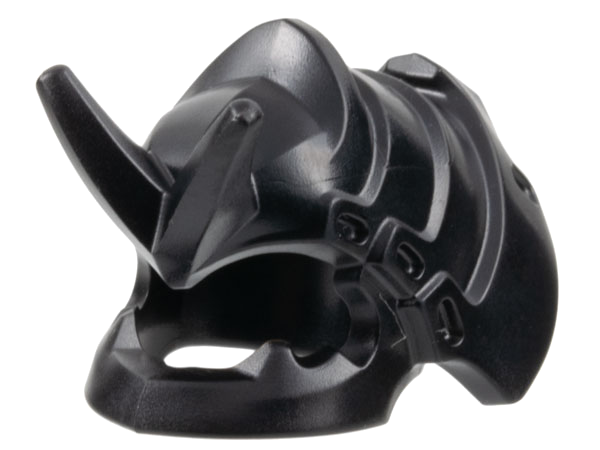 Minifigure, Headgear Helmet Ninja / Samurai, Tipped Forward Minifigure, Headgear Helmet Ninja / Samurai, Tipped Forward