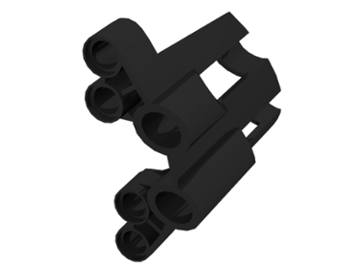 Technic, Panel Fairing # 2 Large Short, Large Holes, Side B