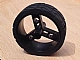 Wheel 41mm Znap Thin Tread with Black Tire 41mm Directional Tread (32247 / bb0180)