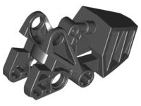 Bionicle Foot with Ball Joint Socket 3 x 6 x 2 1/3, Rounded Tops