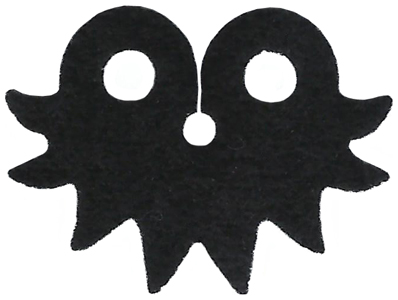 Mini Doll, Cape Cloth, Friends, Small Angular Pointed Collar - Soft Fabric with Fuzzy Side