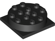 Turntable 4 x 4 Square Base with (Same Color) Top (3403 / 3404)