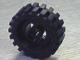 Wheel with Split Axle Hole with Black Tire 30 x 10.5 Offset Tread (3482 / 2346)