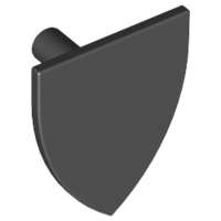 Minifigure, Shield Triangular Short