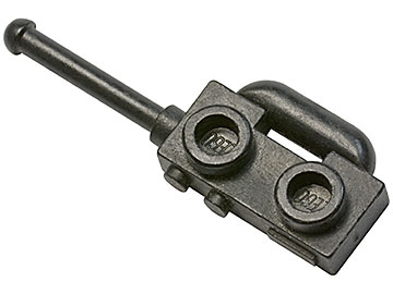 Minifigure, Utensil Radio (Walkie-Talkie) with Compact Handle