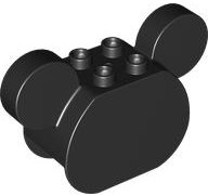 Duplo, Brick 2 x 4 x 2 Rounded Ends and Mouse Ears