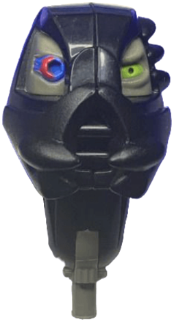 Galidor Head Gorm with Dark Gray Rotation Joint Pin and Eyes Pattern