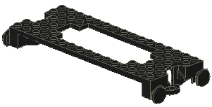 Train Base 6 x 16 Cutout