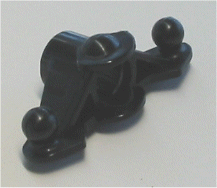 Technic, Steering, Wheel Hub 3 Pin Holder (RC Vehicles)