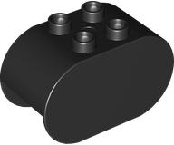 Duplo, Brick 2 x 4 x 2 Rounded Ends