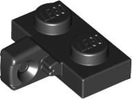 Hinge Plate 1 x 2 Locking with 1 Finger on Side (Undetermined Type)