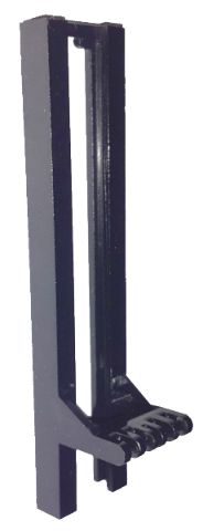 Vehicle, Forklift Wide 1 x 2 Hinge Plate Dual 3 Fingers