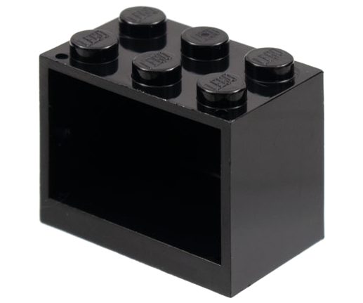 Container, Cupboard 2 x 3 x 2 - Solid Studs