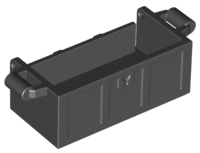 Container, Treasure Chest Bottom with Slots in Back