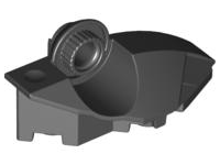 Large Figure Foot with Rotation Joint Ball Half Vertical