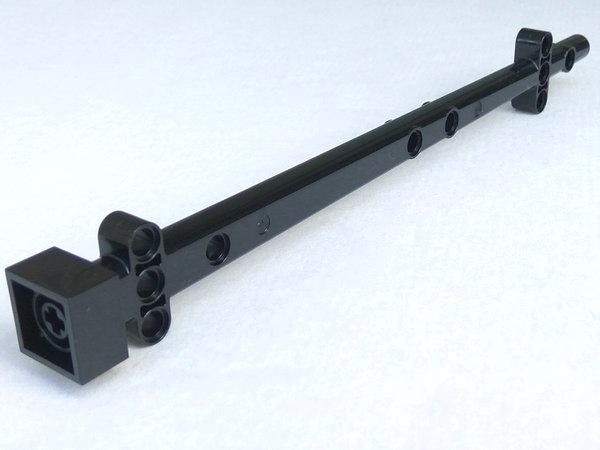 Boat, Mast 2 x 2 x 20 with Holes and Axle Hole (x Shape / + Orientation)