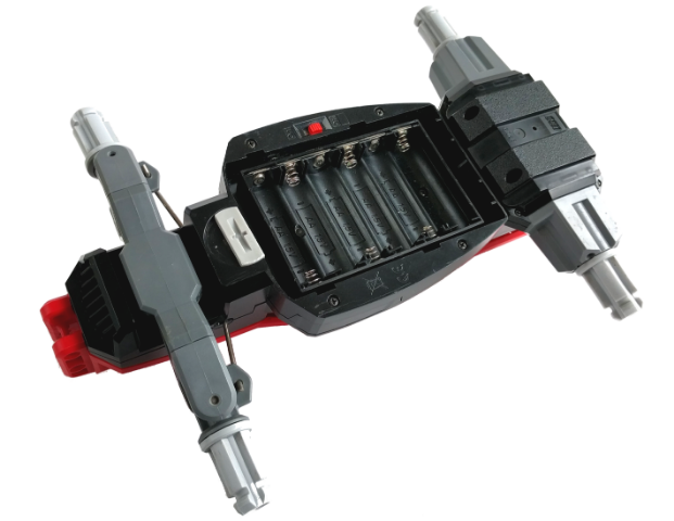 Electric, Motor RC Car Base, Red Top (without Battery Cover)