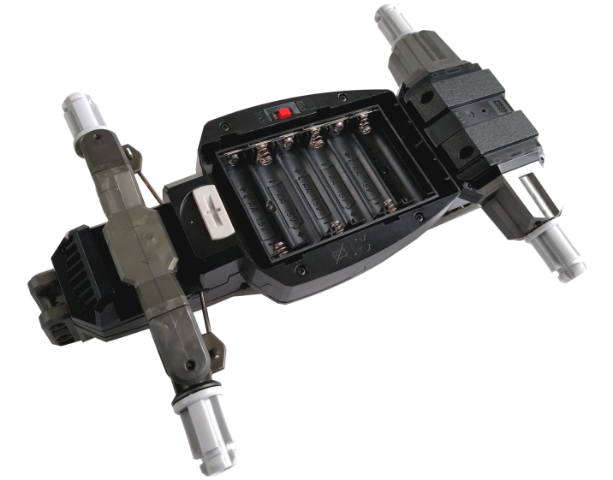 Electric, Motor RC Car Base, Pearl Dark Gray Top (without Battery Cover)