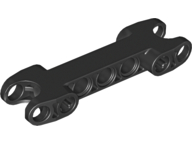 Technic, Axle and Pin Connector 2 x 7 with 2 Ball Joint Sockets, Rounded Ends