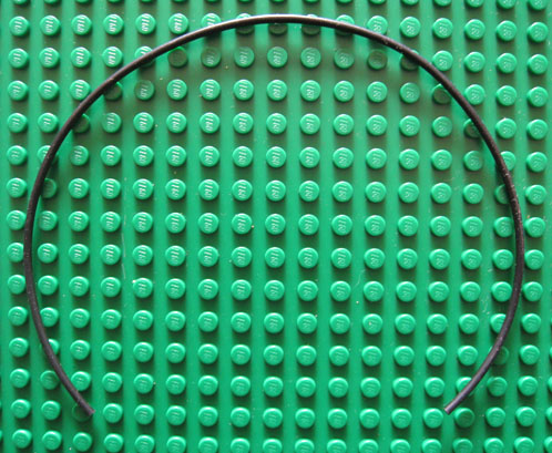 Hose, Pneumatic 4mm D.  34L / 27.2cm