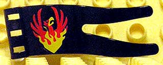 Duplo Flag Wavy 2 x 5 with Phoenix Pattern