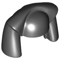 Minifigure, Headgear Headdress SW Luminara Unduli