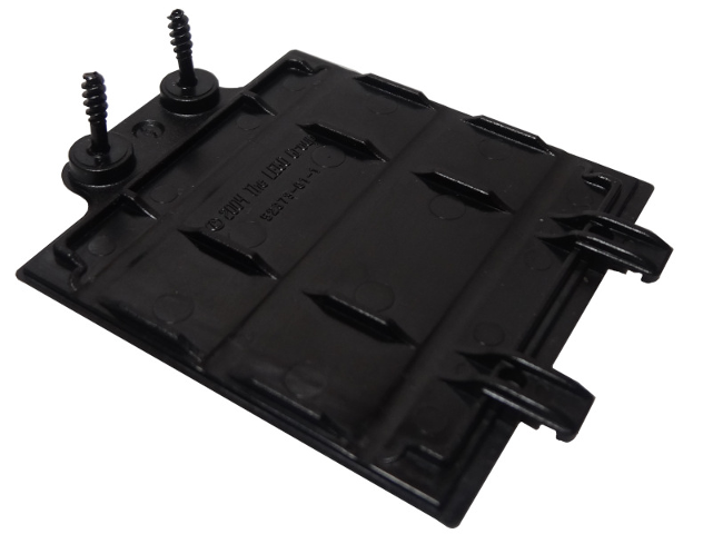 Duplo, Train Passenger Locomotive Base Battery Cover, Attached Screws (Fits 5135)