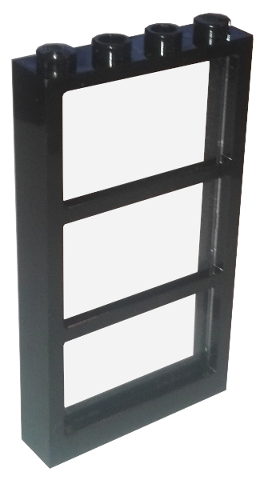 Window 1 x 4 x 6 with 3 Panes with Trans-Clear Glass (57894 / 57895)