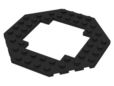 Plate, Modified 10 x 10 Octagonal with 6 x 6 Open Center