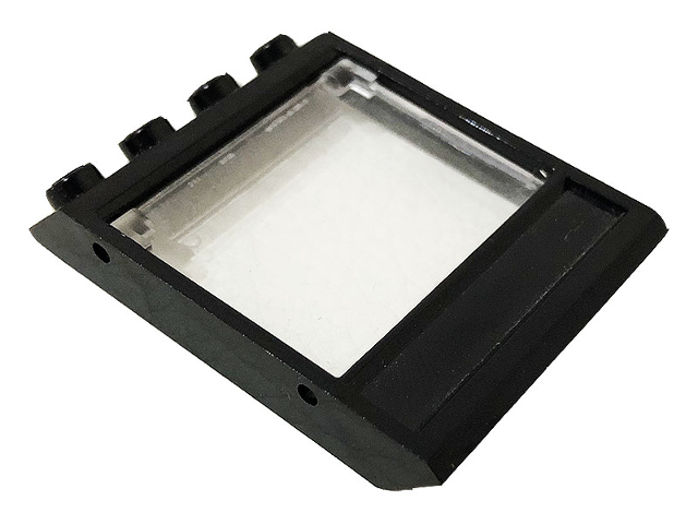 Window 4 x 4 x 3 Roof with Bottom Panel with Trans-Clear Glass (60806 / 60603)