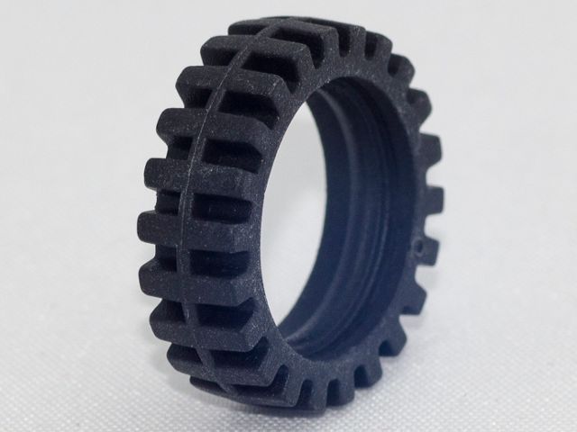 Tire 24mm D. x 7mm Matching Tread - Band Around Center of Tread