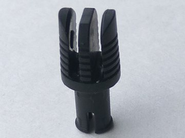 Arm Piece with Pin, 3 Fingers and Outside Thread Grooves