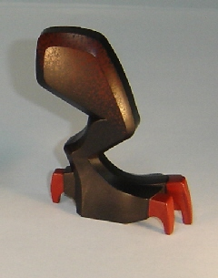 Dragon Leg (Fantasy Era) Right with Dark Red Claws and Hip Pattern