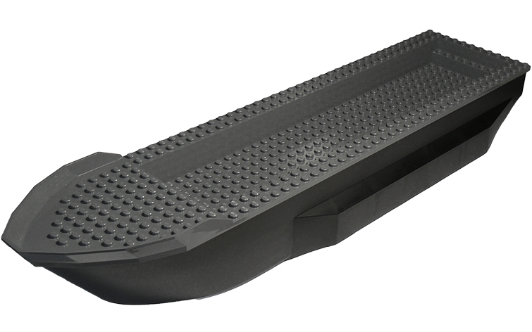 Boat, Hull Unitary 51 x 12 x 6 with Side Bulges with Dark Bluish Gray Top (62791 / 54101)