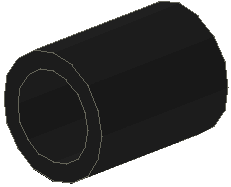 Hinge Brick 1 x 8 Joining Ring