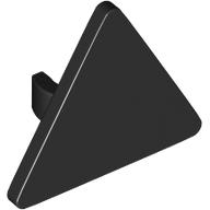 Road Sign 2 x 2 Triangle with Open O Clip : Part 65676