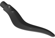 Wave Rounded Curved Single with Bar End (Flame, Sword)