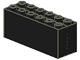 Brick, Modified 2 x 6 x 2 Weight - Bottom Openings, Center Seam on Ends