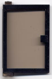 Door 1 x 4 x 5 Left with Fixed Trans-Brown Glass