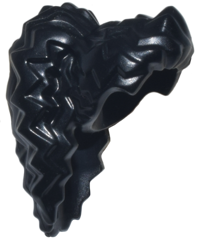 Mini Doll, Hair Female Long Wavy with High Bangs and Wide Ponytail